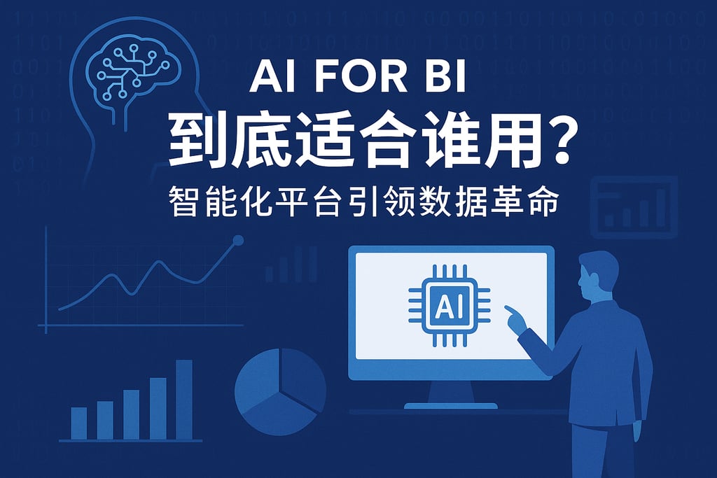 AI For BI到底适合谁用？智能化平台引领数据革命